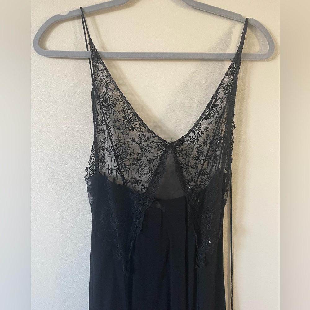 Free people intimate mesh/ lace bodice dress